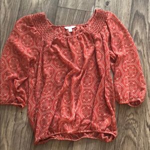 Banana Republic sheer top